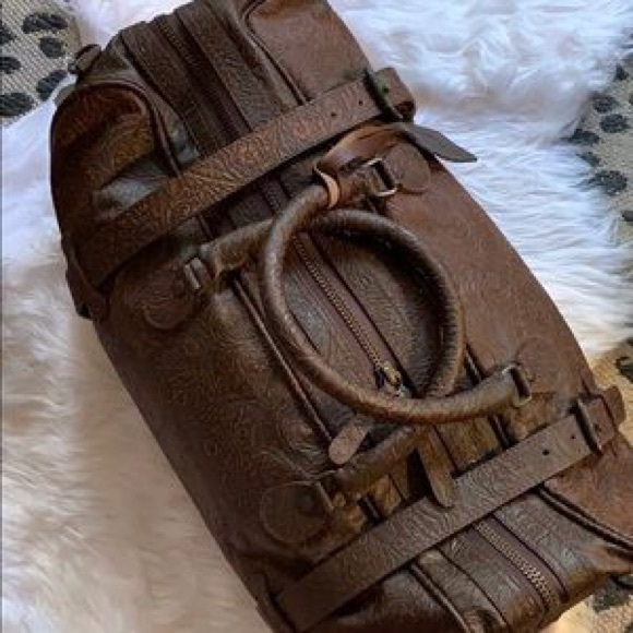 La Condesa 100% Genuine Leather Duffel - Picture 1 of 3